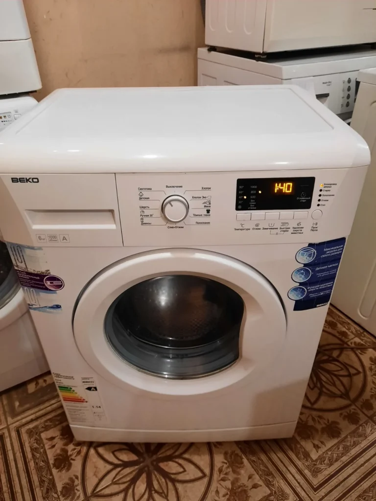 Beko — 6 кг, дисплей — реальне фото