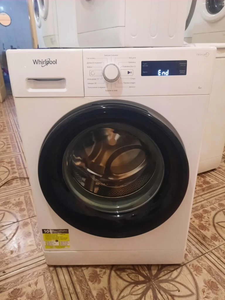 Whirlpool FreshCare+ — 6 кг — реальне фото